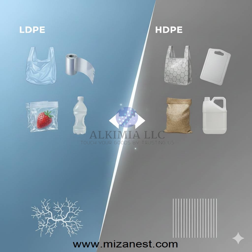مقایسه جامع دو پلیمر LDPE LFI 2119 و HDPE HFI 5110