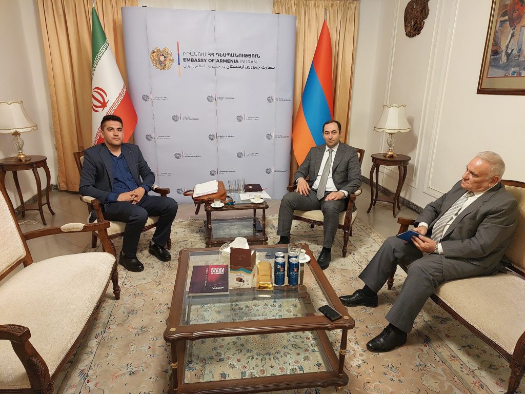 Meeting of Alkimia CEO with the Economic Attaché of Armenia in Iran on Export LPG Supply
